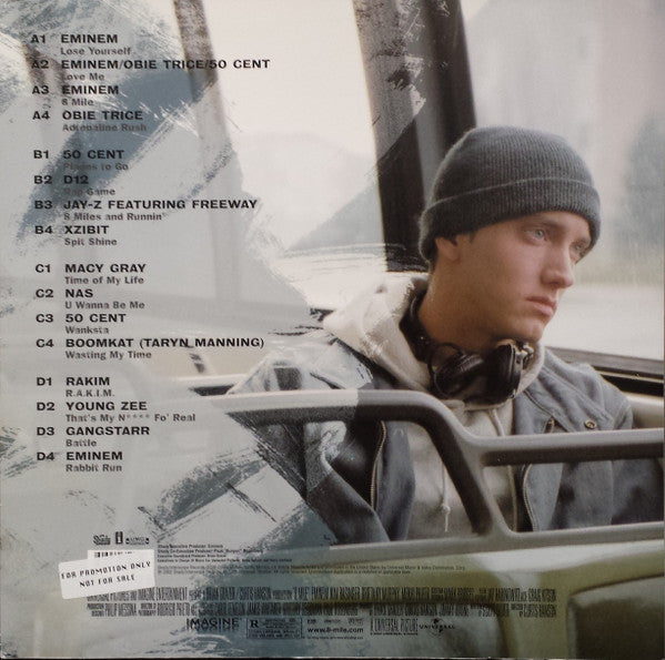 Image of Back Cover of 2xLP - VG/VG+ - VARIOUS, Music From And Inspired By The Motion Picture 8 Mile (Shady Records; 0694935081, US 2002, Picture Sleeve), ,  - 3926059E
