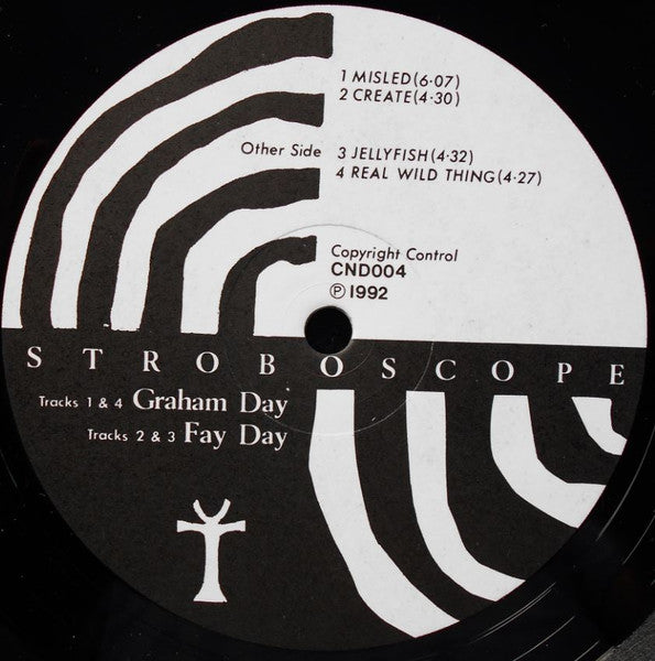 Image of Label Cover of LP - VG+/VG+ - THE PRIME MOVERS, Stroboscope (Cyanide Records; CND004, UK 1992, Picture Sleeve), ,  - 3926108E