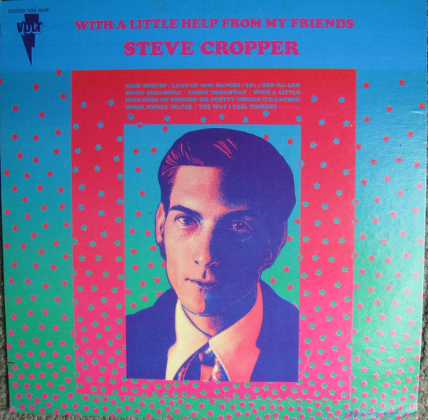 Image of Front Cover of LP - VG/VG - STEVE CROPPER, With A Little Help From My Friends (Volt; VOS-6006, US 1969), ,  - 3926094E