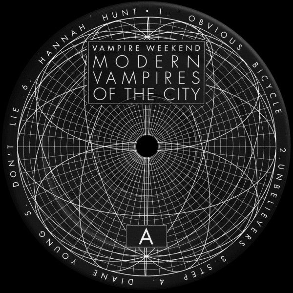Image of Label Cover of LP - EX/EX - VAMPIRE WEEKEND, Modern Vampires Of The City (XL Recordings; XLLP556, US 2013, Poster, With CD), Opened Instore, Still In Stickered Shrinkwrap,  - 3946122S