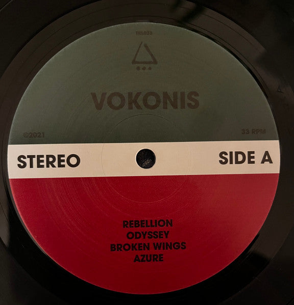 Image of Label Cover of LP - EX/VG+ - VOKONIS, Odyssey (The Sign Records; TRL023, Sweden 2021, Gatefold), ,  - 3926121E