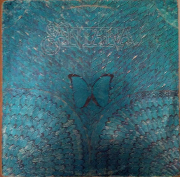 Image of Front Cover of LP - VG/VG - SANTANA, Borboletta (CBS Orange Labels; S 69084, UK 1974, Hype Stickered Metallic Sleeve, Insert, B Price Code), Strong VG Disc, Sleeve has ring wear and some tape residue bottom,  - 3916070C