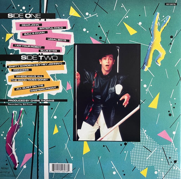 Image of Back Cover of LP - NEW/NEW - ELTON JOHN, Jump Up! (The Rocket Record Company; 5516078, Worldwide 2023 Reissue, Remastered, 180g), ,  - 3938078E