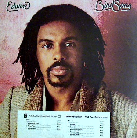 Image of Front Cover of LP - G+/G+ - EDWIN BIRDSONG, Edwin Birdsong (Philadelphia International Records; JZ 35758, US 1979, Picture Sleeve), ,  - 3946064S