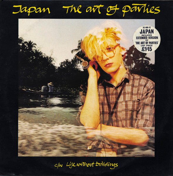 Image of Front Cover of 12" - VG/VG - JAPAN, The Art Of Parties (Virgin; VS 409-12, UK 1981, Picture Sleeve, CBS Aston Clinton Pressing), Light mottling to disc, Hype stickered sleeve,  - 3916072C