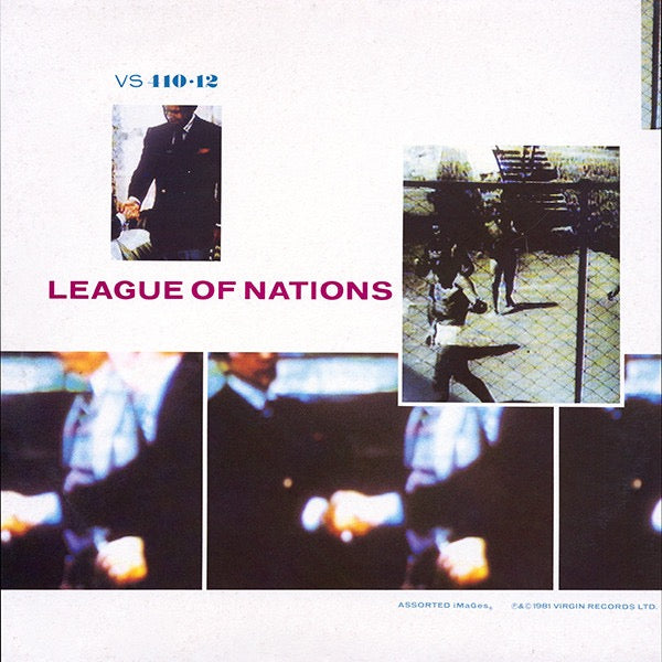 Image of Back Cover of 12" - VG/VG - SIMPLE MINDS, The American (Virgin; VS 410-12, UK 1981, Hype Stickered Picture Sleeve, Townhouse Cut Both Sides), Strong VG,  - 3916075C