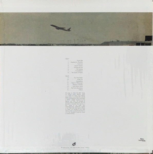 Image of Back Cover of LP - VG+/VG+ - DUSTER, Stratosphere (Numero Group; NUM1286, US 2022 Reissue, Pasteback Sleeve, No Hype Sticker, Coke Bottle Clear Vinyl, Company Inner), Lovely clean copy.,  - 3946156S
