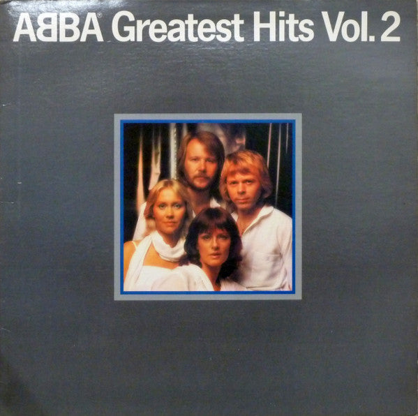 Image of Front Cover of LP - G+/VG - ABBA, Greatest Hits Vol. 2 (Atlantic Green & Orange Labels With SP; SD 16009, US 1979, Gatefold, Inner), Light marks, Sleeve intact but a bit worn, Inner has small split, With groovy merch insert,  - 3916078C