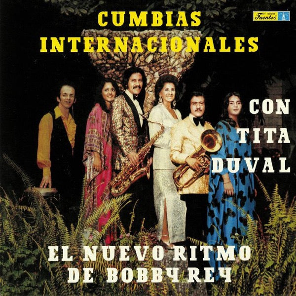 Image of Front Cover of LP - EX/VG+ - EL NUEVO RITMO DE BOBBY REY CON TITA DUVAL, Cumbias Internacionales (Vampi Soul; VAMPI 186, Spain 2018 Reissue, Company Insert), Still In Opened Shrinkwrap With Hype Sticker,  - 3916161C