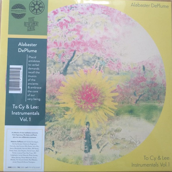 Image of Front Cover of LP - VG+/VG+ - ALABASTER DEPLUME, To Cy & Lee: Instrumentals Vol. 1 (; IARC0030, UK, Europe & US 2020, Insert, Blue Marble Vinyl With OBI), ,  - 3916162C