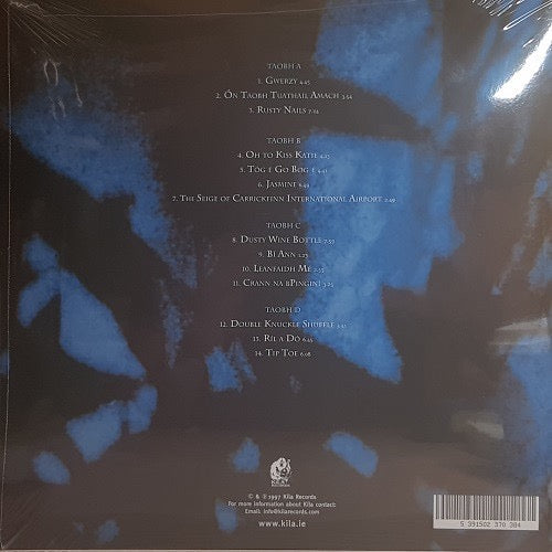 Image of Back Cover of LP - VG/VG - KILA, Tog E Go Bog E (K la Records; KRLP002, Ireland 2018 Reissue, Gatefold, Insert), Vinyl has light marks from paper inners. Sleeve has a corner crease.,  - 3916163C