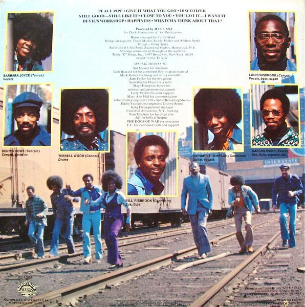 Image of Back Cover of LP - VG/VG - B.T. EXPRESS, Non-Stop (Roadshow; RS 41001, US 1975, Gatefold), Light marks only. Small drill hole on sleeve. Ringwear on back of sleeve.,  - 3946196S