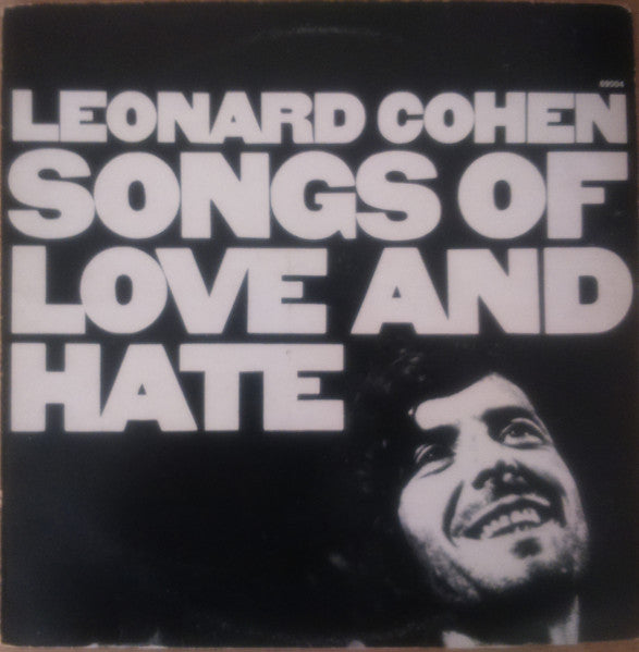 Image of Front Cover of LP - VG/VG+ - LEONARD COHEN, Songs Of Love And Hate (CBS Orange/Yellow; 69004, UK Reissue), Corner crease.,  - 3916143C