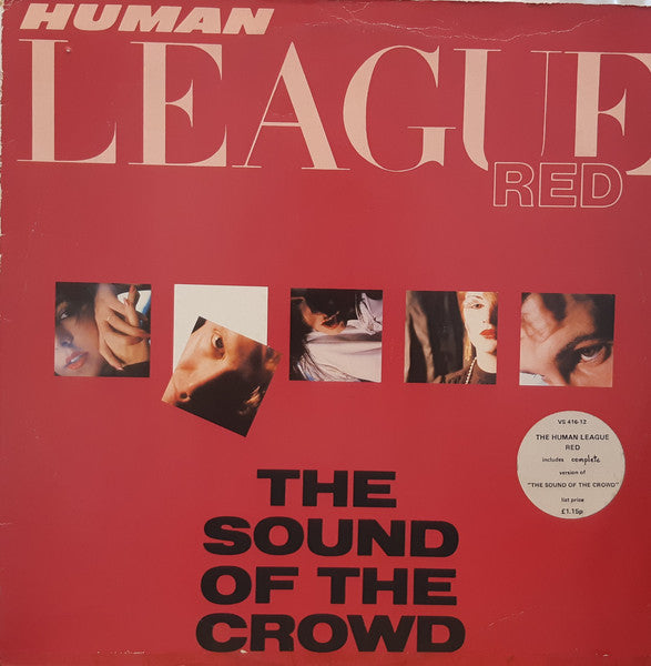 Image of Front Cover of 12" - VG/VG - HUMAN LEAGUE, The Sound Of The Crowd (Virgin; VS 416-12, UK 1981, Hype Stickered Picture Sleeve), ,  - 3916193C