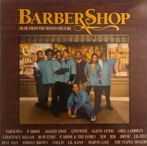 Image of Front Cover of LP - VG+/VG+ - VARIOUS, Barbershop (Music From The Motion Picture) (Epic; E2 86575, US 2002), Sticker residue on sleeve. Promo sticker over barcode.,  - 3946198S