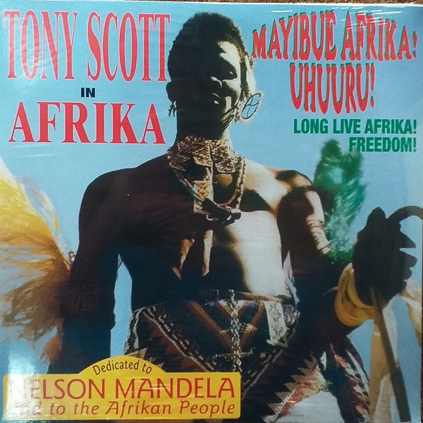 Image of Front Cover of 2xLP - VG+/VG - TONY SCOTT, In Afrika / Mayibue Afrika! Uhuuru! (Long Live Afrika! Freedom!) (Life Goes On Records; LIFE003, Europe 2021, Unofficial), ,  - 3916236C