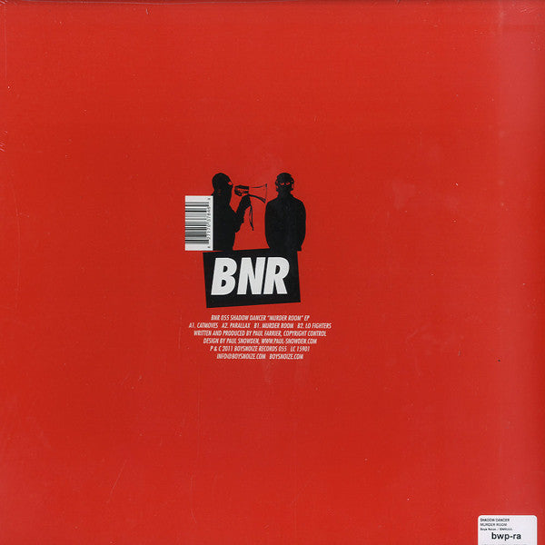 Image of Back Cover of 12" - G+/VG+ - SHADOW DANCER, Murder Room (Boysnoize Records; BNR 055, Germany 2011, Picture Sleeve), ,  - 3926070E