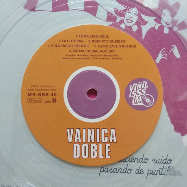 Image of Label Cover of LP - EX/VG+ - VAINICA DOBLE, Vainica Doble (ViNiLiSSSiMO; MR SSS 40, Spain 2018 Reissue, Insert, Clear Vinyl), Still In Opened Shrinkwrap With Hype Sticker,  - 3916175C