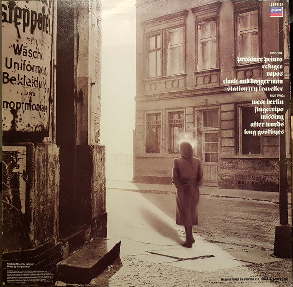 Image of Back Cover of LP - EX/EX - CAMEL, Stationary Traveller (London Records ; L28P 1164, Japan 1984, Insert, No Obi), ,  - 3926197E