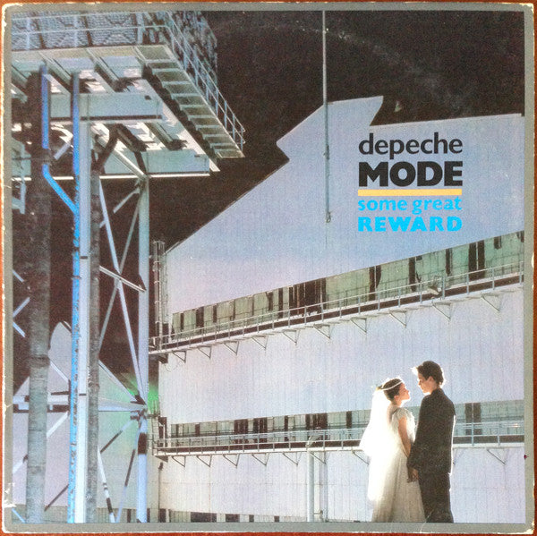 Image of Front Cover of LP - EX/VG - DEPECHE MODE, Some Great Reward (Sire ; 1-25194, US 1984, Inner, Allied Pressing), Storage Marks - Plays VG+, Inner Split,  - 3926194E