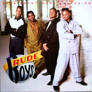 Image of Front Cover of LP - VG+/VG - RUDE BOYS, Rude Awakening (Atlantic; 7567-82121-1, Europe 1990, Inner), Light marks. Light wear to sleeve with light creasing and sticker residue.,  - 3946210S