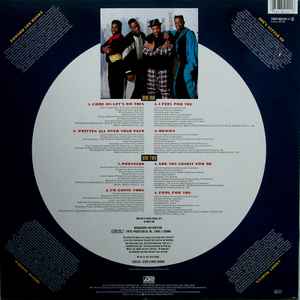 Image of Back Cover of LP - VG+/VG - RUDE BOYS, Rude Awakening (Atlantic; 7567-82121-1, Europe 1990, Inner), Light marks. Light wear to sleeve with light creasing and sticker residue.,  - 3946210S