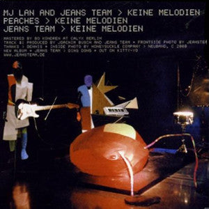 Image of Back Cover of 12" - EX/EX - JEANS TEAM FEAT. MJ LAN AND PEACHES, Keine Melodien (Kitty-Yo; KY00037MS, Germany 2000), Opened Instore,  - 3946266S