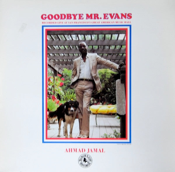 Image of Front Cover of LP - VG/VG - AHMAD JAMAL, Goodbye Mr. Evans (Black Lion Records; BLM 52006, Europe 1984), Strong VG across the board!,  - 3916274C