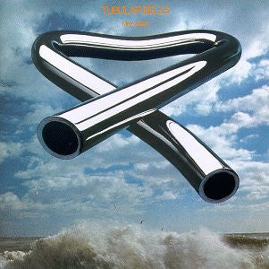 Image of Front Cover of LP - VG+/VG - MIKE OLDFIELD, Tubular Bells (Virgin Green Twin Labels; V 2001, UK 1977 Reissue), ,  - 3916207C