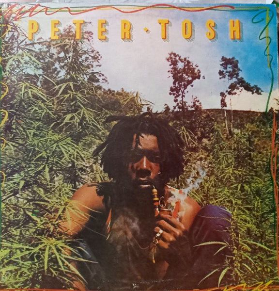 Image of Front Cover of LP - VG/G - PETER TOSH, Legalize It (EMI International; PC 34253, Nigeria 1988 Reissue), Lots of light marks but plays pretty well! Edge an corner wear to sleeve.,  - 3916276C