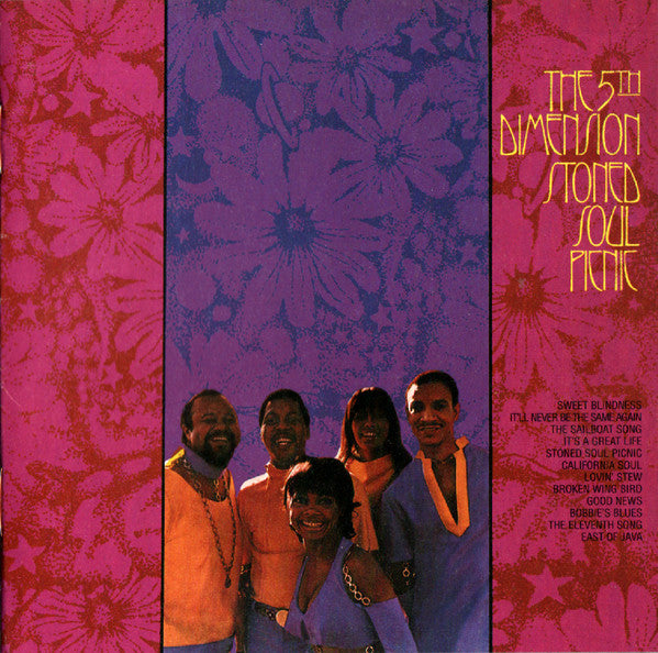 Image of Front Cover of CD - EX/EX - THE 5TH DIMENSION, Stoned Soul Picnic (Buddha Records; 74465 99663 2, US 2000), ,  - 3956108S