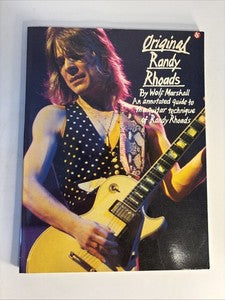 Image of Front Cover of Book - VG/VG - WOLF MARSHALL, ORIGINAL RANDY RHOADS (AMSCO; , Europe ), ,  - 3836218E