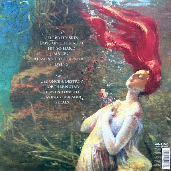 Image of Back Cover of LP - NEW/NEW - HOLE, Celebrity Skin (DGC; 5775267, Europe 2026 Reissue, Inner, 180 Gram Black Vinyl), ,  - 3916250C