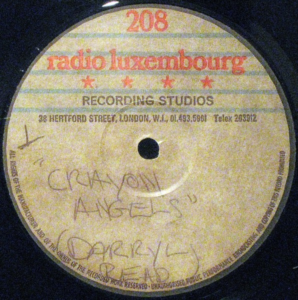 Image of Label Cover of 12" - VG+/G+ - KRAYON ANGELS, Nineteen Sixtynine (Dig The Fuzz Records; DIG 041, UK 2000, Black Die Cut Inner, Originally Recorded 1969), Odd manufacture surface marks,  - 3916210C
