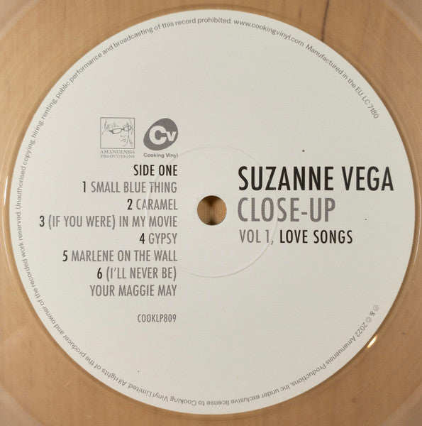 Image of Label Cover of 4xLP - VG/EX - SUZANNE VEGA, Close-Up Series 1 - 4 (Cooking Vinyl; COOKLP809, UK, Europe & US 2022, Book Sleeve), Bottom Of Spine Torn,  - 3926150E