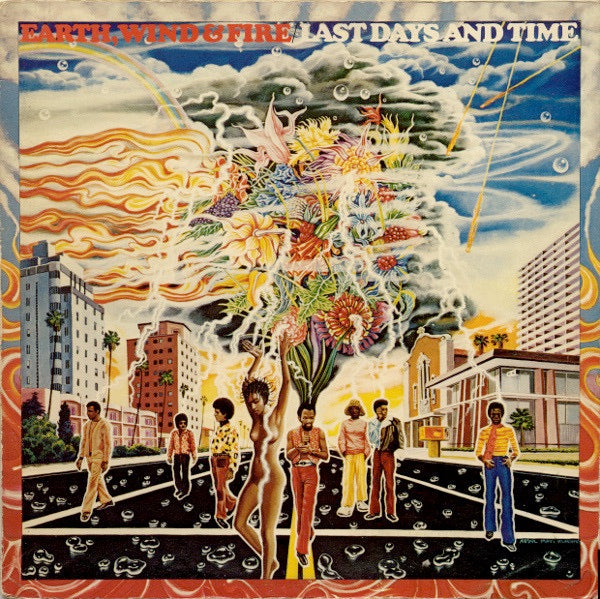 Image of Front Cover of LP - VG/VG - EARTH, WIND & FIRE, Last Days And Time (CBS; 65208, UK 1972, Gatefold), Edge wear.,  - 3916295C