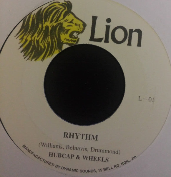 Image of Back Cover of 7" - /VG - THE MINORS, Promise Land (Lion; L-01, Jamaica 2012 Reissue), Light marks.,  - 3926237E