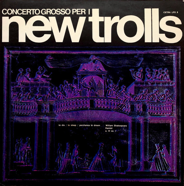 Image of Front Cover of LP - VG/G - NEW TROLLS, Concerto Grosso Per I New Trolls (Cetra; LPX 8, Italy 1971, Gatefold), ,  - 3926154E