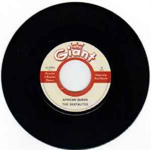 Image of Front Cover of 7" - /VG+ - THE SKATALITES / BOBBY AITKEN, African Queen / Garden Of Eden (Giant; GN 4, UK 2009), Light marks only,  - 3926247E