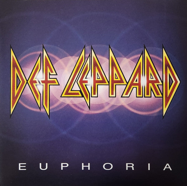 Image of Front Cover of 2xLP - VG+/VG - DEF LEPPARD, Euphoria (UMC; 6731384, Europe 2022, Gatefold), Strong VG,  - 3926273E