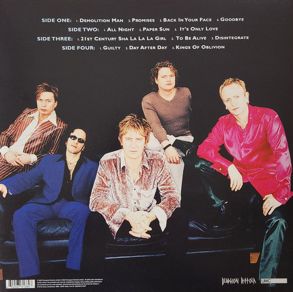 Image of Back Cover of 2xLP - VG+/VG - DEF LEPPARD, Euphoria (UMC; 6731384, Europe 2022, Gatefold), Strong VG,  - 3926273E