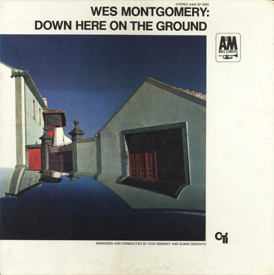 Image of Front Cover of LP - VG/VG - WES MONTGOMERY, Down Here On The Ground (A&M Records; SP-3006, US 1968, Gatefold), Light marks. Wear to sleeve with ringwear.,  - 3926253E