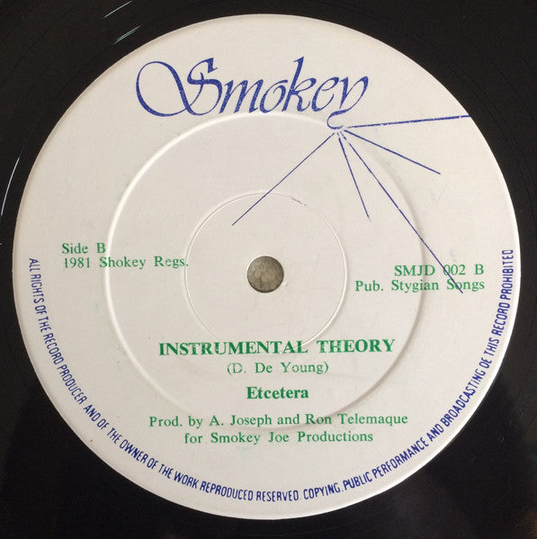 Image of Back Cover of 12" - /VG+ - MARLENE MITCHELLE & ETCETERA, Babe (Smokey; SMJD 002, UK 1981), ,  - 3946335S