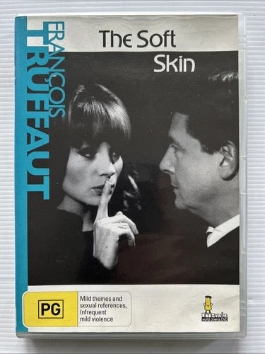 Image of Front Cover of DVD - VG+/VG+ - FANCOIS TRUFFAUT, The Soft Skin (Umbrella ; DAVID1309, Australia , Region 4 Australia), ,  - 3936012E
