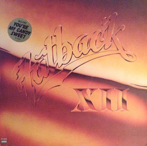 Image of Front Cover of LP - VG/G+ - FATBACK, Fatback XII (Spring Records; SP-1-6723, US 1979, Promo, Company Inner), Edge and corner wear to sleeve + writing. Disc has lots of light marks.,  - 3916300C