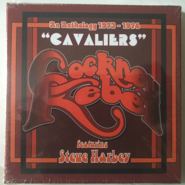 Image of Front Cover of 4xCD - EX/EX - COCKNEY REBEL FEATURING STEVE HARLEY, Cavaliers: An Anthology 1973-1974 (Chrysalis; CRB1071, Europe 2018 Reissue, Box Set), ,  - 3956215S