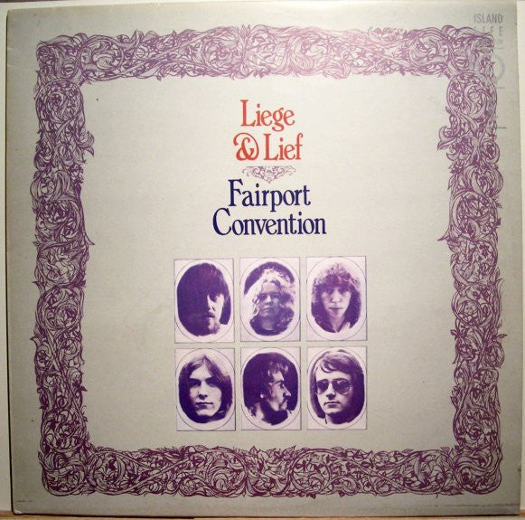 Image of Front Cover of LP - VG/G - FAIRPORT CONVENTION, Liege & Lief (Island Records Rainbow Rim Labels; ORL 19115, Italy 1980s Reissue), Light marks only,  - 3916334C