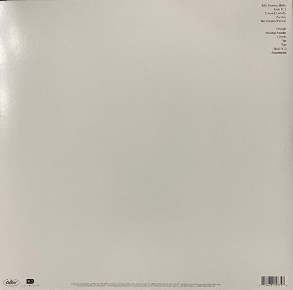 Image of Back Cover of LP - VG+/VG+ - YUNGBLUD, Idols (Capitol Records; 00602478057748, USA & Europe 2025, Gatefold, Booklet, Poster, Splatter Vinyl, Alternative Artwork & Photo Print (1 of 6 Double Sided Photo Lithos, Unique to Each Vinyl Variant)), ,  - 3946363S