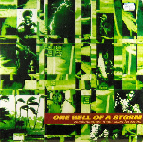 Image of Front Cover of 2xLP - VG/VG - VARIOUS, One Hell Of A Storm (Versemongers Meet Soundcreators) (Tongue And Groove Records; TNGLP4, UK 1994), Hairline Across Side 3, Doesn't Affect Play,  - 3946279S