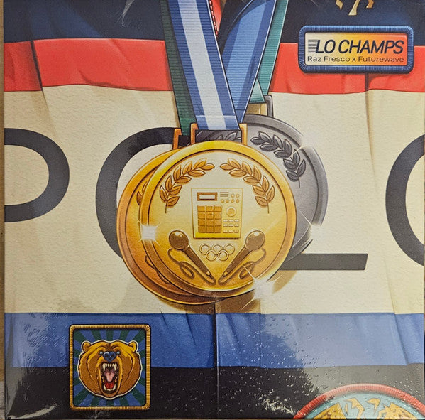 Image of Front Cover of 2xLP - VG+/VG+ - RAZ FRESCO, FUTUREWAVE, Stadium Lo Champions (WavGodMusic; none, Canada 2025, Deluxe Edition), A few light marks on records. Shrink-wrap on sleeve,  - 3916374C